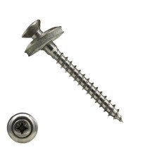 Spenglerschroeven 4,5x65mm RVS A2 lenskop 2-delig pozidriv-2 200 stuks