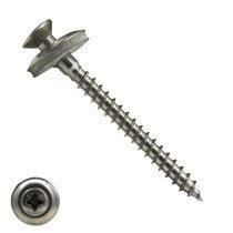 Spenglerschroeven 4,5x80mm RVS A2 lenskop 2-delig pozidriv-2 200 stuks