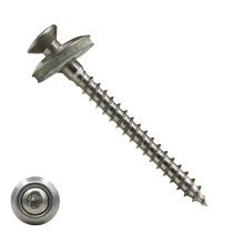 Spenglerschroeven 4,5x80mm RVS A2 lenskop TORX-20 200 stuks