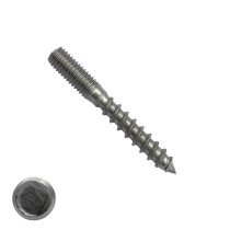 Stokeinden M6x50mm RVS A2 100 stuks