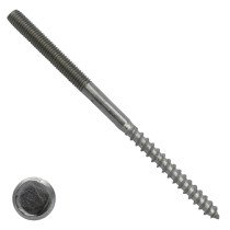 Stokeinden M8x150mm RVS A2 25 stuks