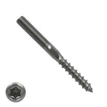 Stokeinden M8x80mm Torx-25 RVS A2 100 stuks