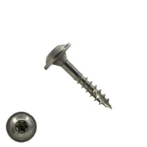 Tellerkopschroeven 5x25/18mm RVS A2 discuskop TORX-25 200 stuks