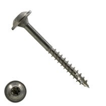 Tellerkopschroeven 4x65/42mm RVS A2 discuskop TORX-20 200 stuks