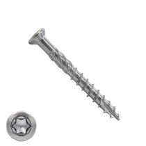 Vlonderschroeven 5x40 mm RVS C1 freeskop TORX 100 stuks