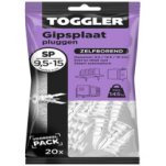 Toggler Gipsplaat Pluggen SP 20 stuks