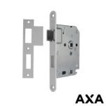 TOILET- EN BADKAMERSLOT WIT 63MM VOORPLAAT INCL SLUITPLAAT AXA