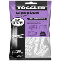 Toggler Gipsplaat Pluggen SP 20 stuks