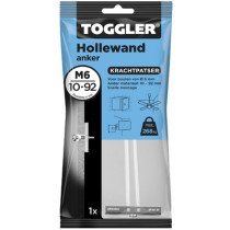 Toggler hollewand anker M6 10-92 mm 1 stuk