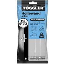 Toggler hollewand anker M8 10-64 mm 1 stuk