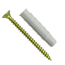 Unipluggen GUX 6 met schroeven 4x45mm 25 stuks