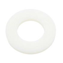 Sluitringen M16 nylon wit DIN125A 100 stuks