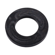 Sluitringen M4 nylon zwart DIN125A 200 stuks