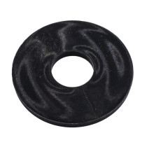 Carrosserieringen M6 nylon zwart DIN9021 200 stuks