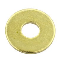 Carrosserieringen M4 messing DIN9021 100 stuks
