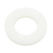 Sluitringen M6 nylon wit DIN125A 200 stuks