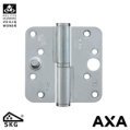 VEILIGHEIDSSCHARNIER KOGELPAUMELLE 89X89MM RONDE HOEK LINKS STAAL SKG*** AXA