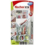 Fischer Duopower pluggen 6x30 OH K met ooghaken 4 stuks