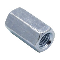 Verbindingsmoeren M6 DIN6334 verzinkt 200 stuks