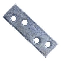 Verbindingsplaat 50 mm verzinkt 4 stuks