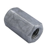 Verbindingsmoeren M24 DIN6334 thermisch verzinkt ISO passend 1 stuks