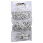 Voordeelzak nylon pluggen 225 stuks