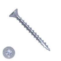Woodies schroeven verzinkt TORX-20 platkop 4x60mm 200 stuks