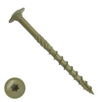 Woodies Tellerkopschroeven Shield TORX-40 8x80/50mm deeldraad 50 stuks