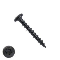 Woodies Cilinderkopschroeven Blackline TORX-20 4x40mm 200 stuks 