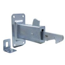Deurvastzetter met muurplaat 120x80 mm verzinkt 1 stuk