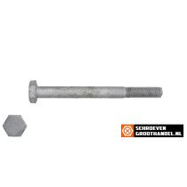 Zeskantbouten M20 x 120mm thermisch verzinkt DIN931 25 stuks