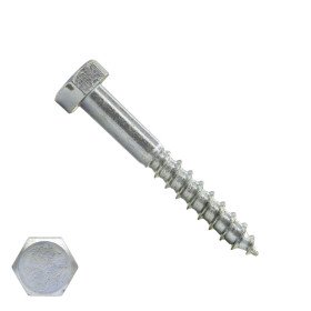 Houtdraadbouten M8 verzinkt 8x40 mm 200 stuks