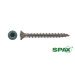 Spax spaanplaatschroeven 4x40 mm RVS A2 platkop TORX 200 stuks