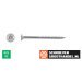 Spaanplaatschroeven 8x70/42mm RVS A2 platkop TORX-40 100 stuks