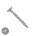 Spaanplaatschroeven 4,5x40mm verzinkt platkop TORX-20 200 stuks